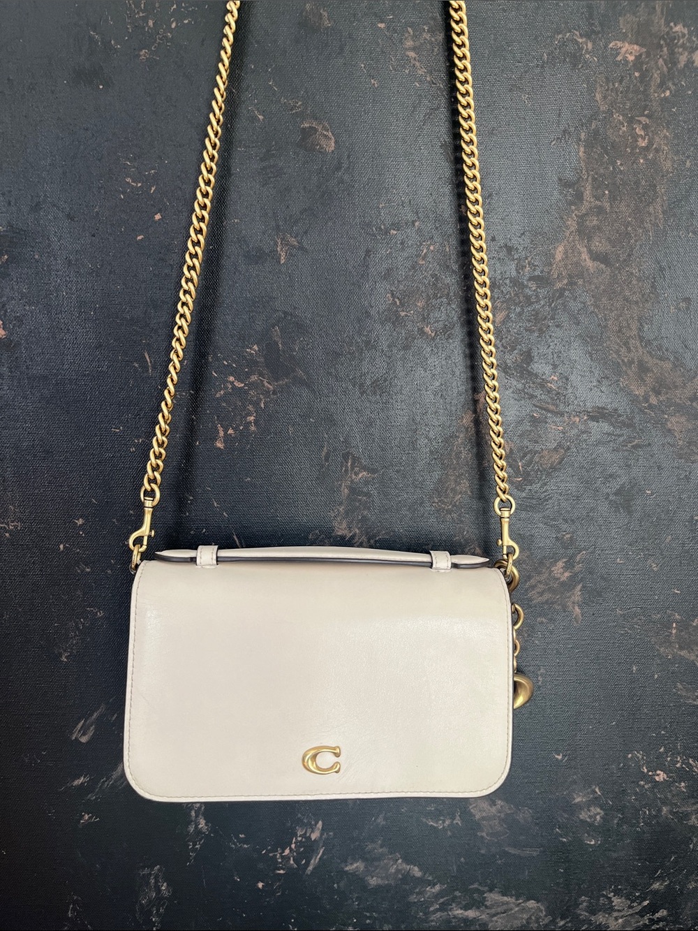 Coach Bae leather cross body bag / clutch